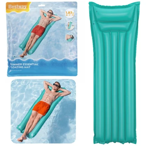Dmuchany Materac Do Pływania Zielony 183 x 69 cm Bestway 44007