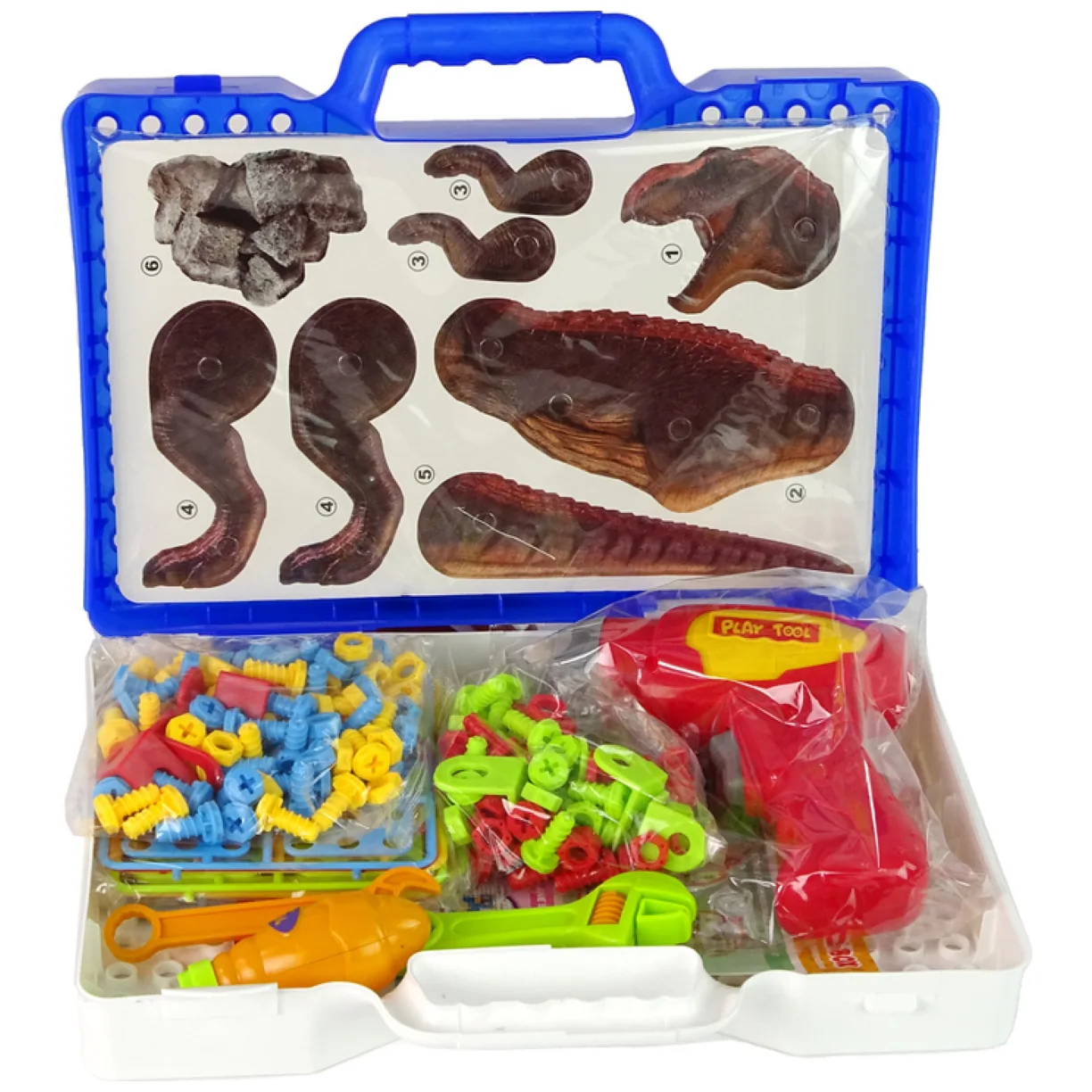Klocki Konstrukcyjne 3D DIY Dinozaury - obrazek 2