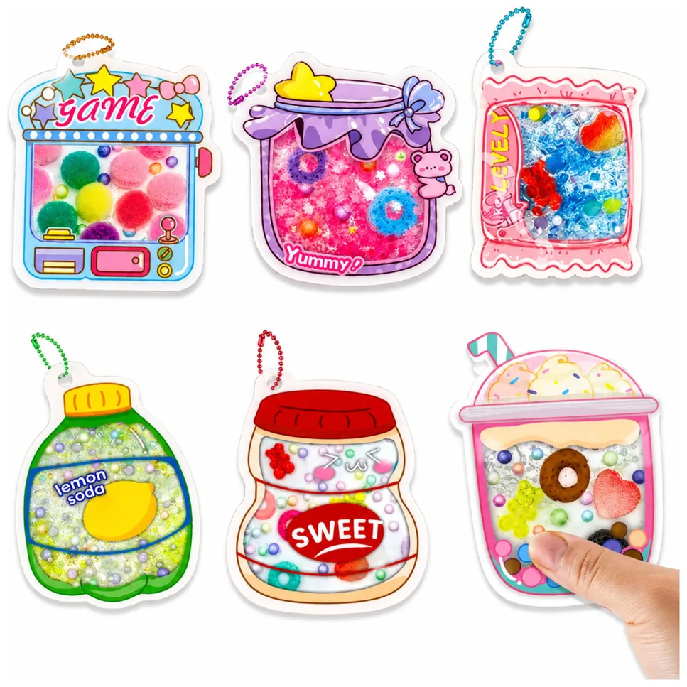 Zestaw Kreatywny Do Tworzenia Ozdobnego Jelly Slime DIY Glutek Akcesoria - obrazek 2