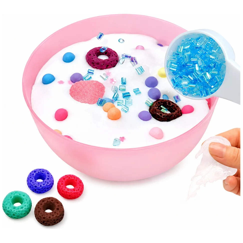 Zestaw Kreatywny Do Tworzenia Ozdobnego Jelly Slime DIY Glutek Akcesoria - obrazek 3