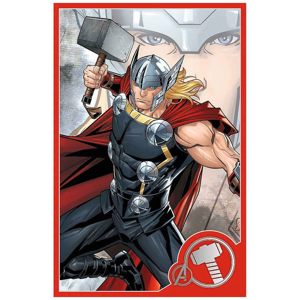 Puzzle - 3x50 - Twój bohater - Disney Marvel The Avengers - Trefl 34891 - obrazek 2