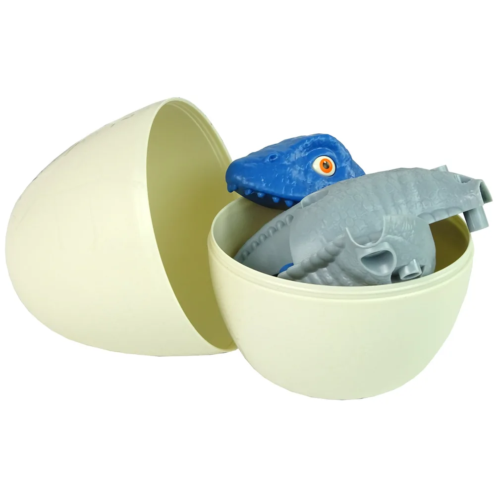 Zestaw Dinozaur Mosasaur z Jajkiem DIY Śrubokręt Niebieski - obrazek 4