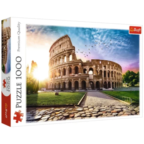 Puzzle - 1000 - Koloseum w promieniach słońca - Trefl 10468