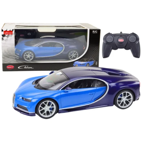 Samochód Zdalnie Sterowany RC 1:14 Bugatti Veyron Chiron Niebieski
