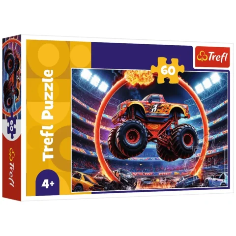 Puzzle - 60 - Monster truck - Trefl 17404