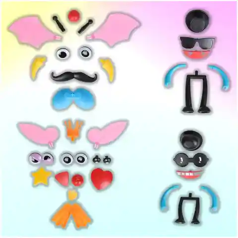 RZEPY CZEPY KLOCKI KREATYWNE KOLOROWE 900+ XXL MEGA ZESTAW ZABAWKA PREZENT Bohater / Bajka: brak