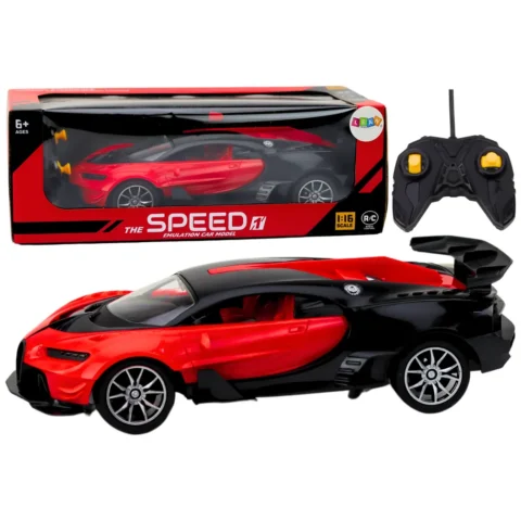 Zdalnie Sterowane Sportowe Auto Czerwone 1:16 RC Samochód
