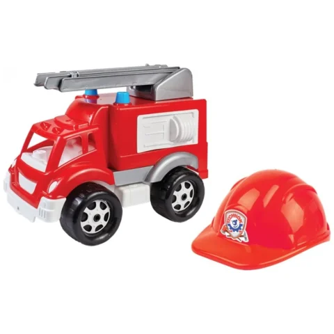 Wóź strażacki Drabina Kask Strażak 3978