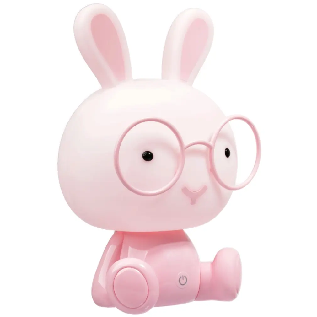 LAMPKA NOCNA DLA DZIECI KRÓLIK LAMPA BIURKOWA USB NA BIURKO PREZENT RÓŻ Marka: Lewer