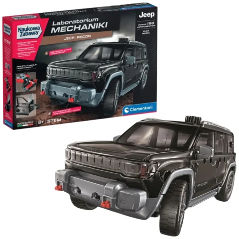 Naukowa Zabawa Laboratorium Mechaniki Jeep Recon Język Polski Clementoni 50401