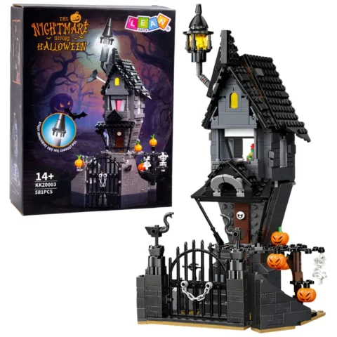 Klocki Konstrukcyjne Dom Strachu Halloween Wieża 581 el.
