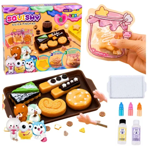Zestaw Kreatywny Plastyczny Tworzenie Squishy Ozdobne Ciastka DIY