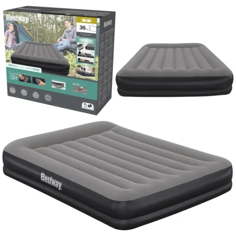Materac Dmuchany Dwuosobowy Tritech Air Mattress 203x152cm Bestway 671BU