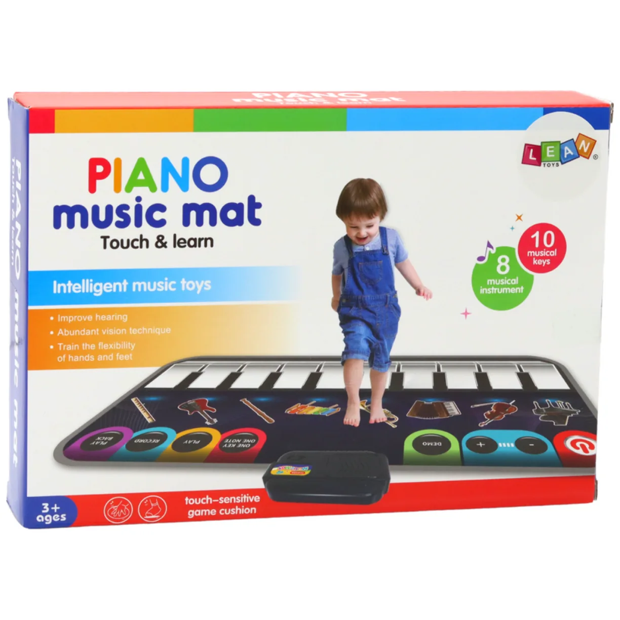Mata Muzyczna Edukacyjna Pianinko Instrumenty Muzyczne - obrazek 3