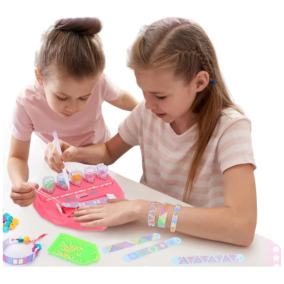 Zestaw Kreatywny do Robienia Bransoletek DIY Diamenciki Wyklejanie - obrazek 4