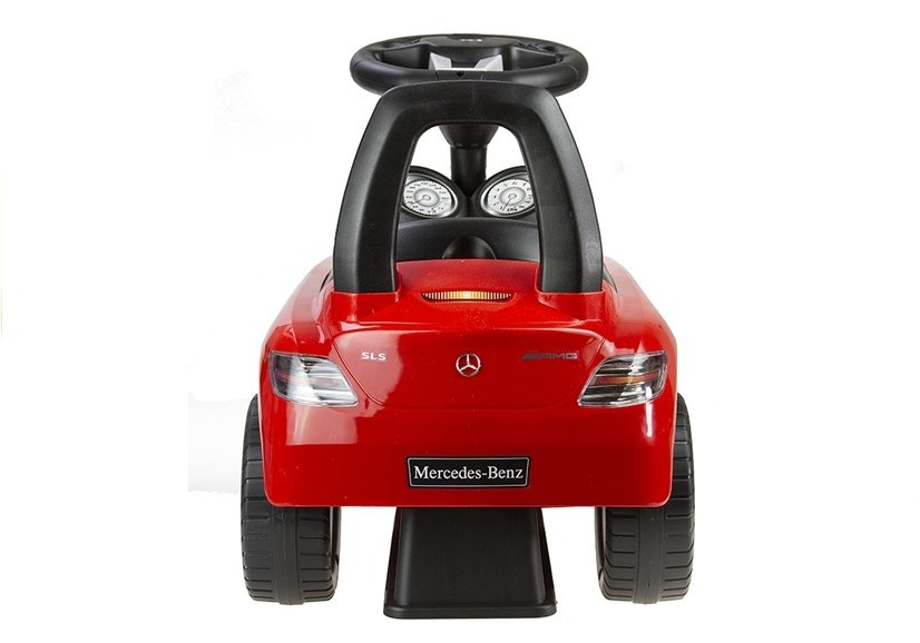 Jeździk Mercedes SLS AMG Pchacz Dla Dziecka Oparcie Schowek Czerwony - obrazek 3