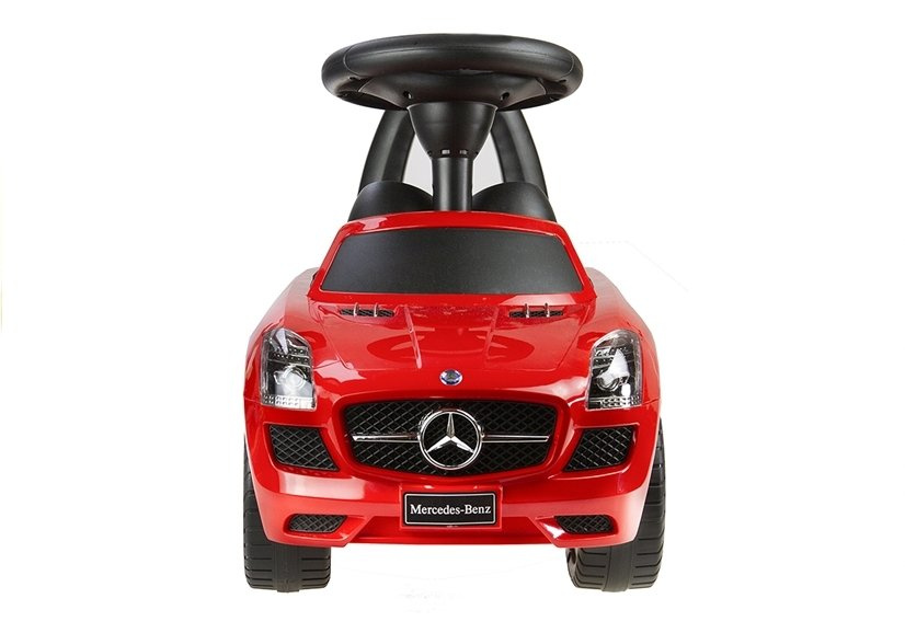 Jeździk Mercedes SLS AMG Pchacz Dla Dziecka Oparcie Schowek Czerwony - obrazek 4