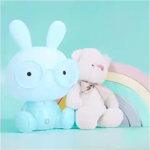 LAMPKA NOCNA DLA DZIECI KRÓLIK LED USB