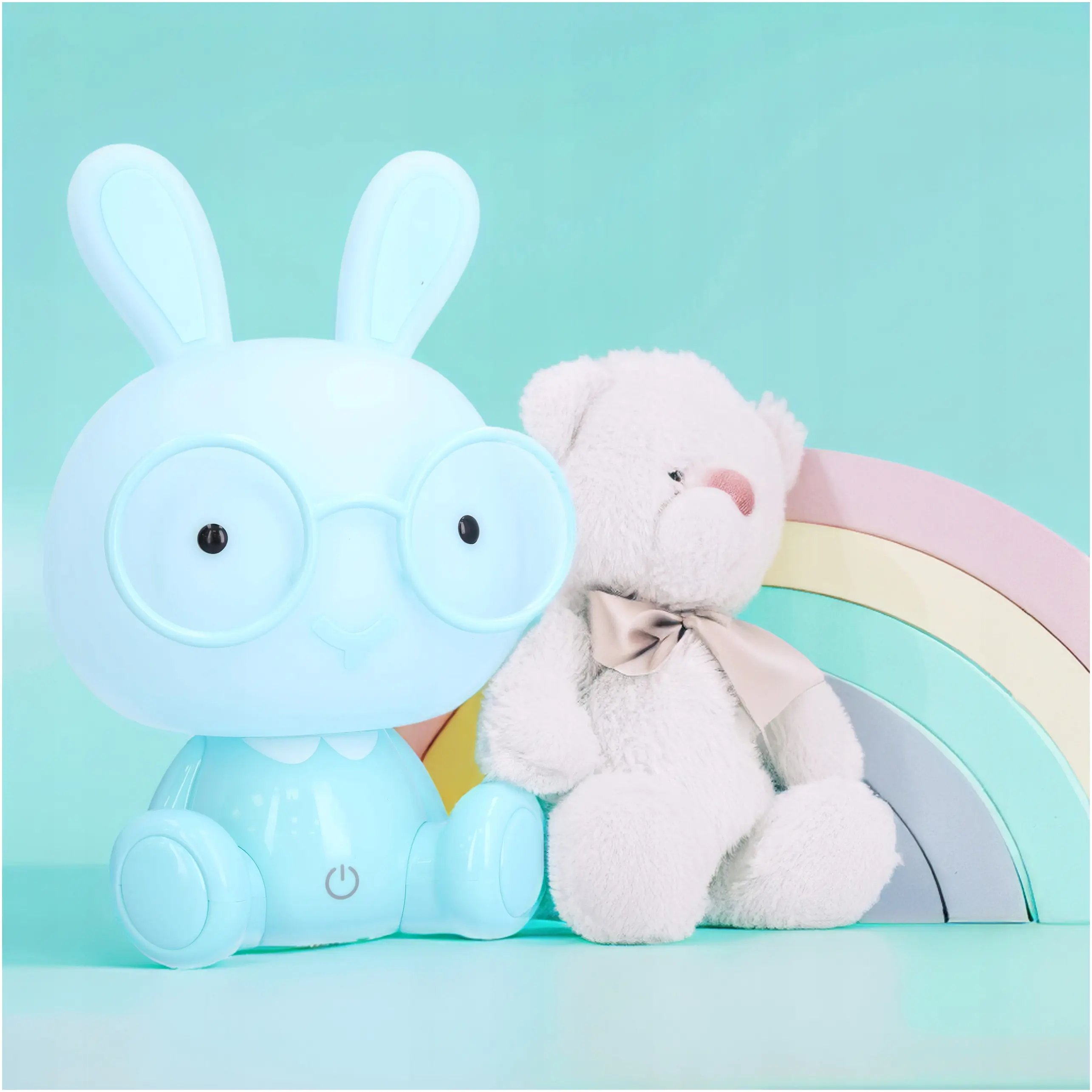 LAMPKA NOCNA DLA DZIECI KRÓLIK LED USB