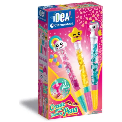 Idea Art Zestaw Mini Fabryka Fantazyjnych Długopisów Clementoni 18831