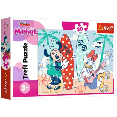 Puzzle - 30 - Kolorowa Minnie - Disney - Trefl 18302