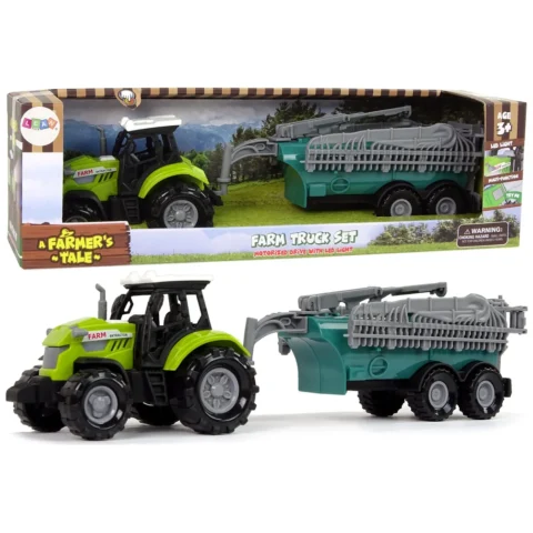 Traktor Rolniczy z Opryskiwaczem Farma Dźwięk Zielony