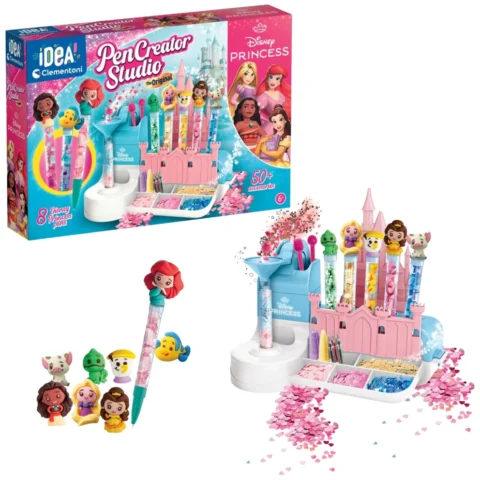 Idea Art Fabryka Długopisów Księżniczki Disney Clementoni 18210