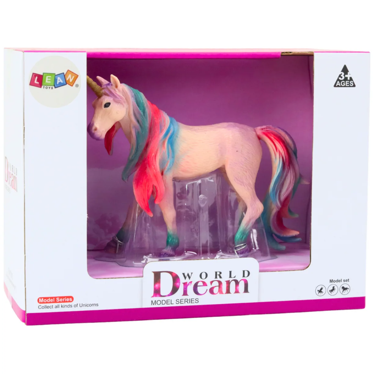 Figurka Kolekcjonerska Duży Jednorożec Fioletowy 11 CM - obrazek 3