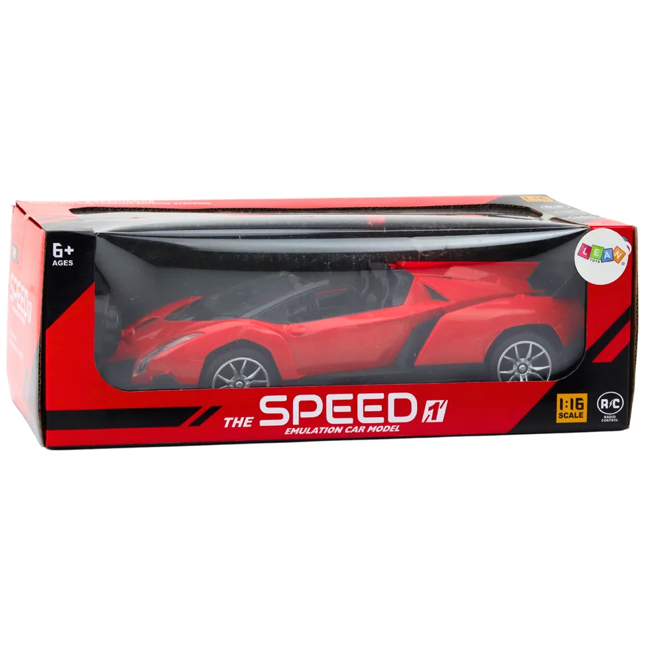 Auto Samochód Sportowy Zdalnie Sterowany RC 1:16 Czerwone - obrazek 4
