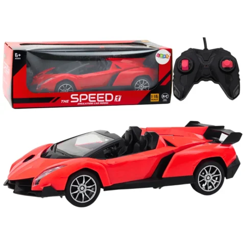 Auto Samochód Sportowy Zdalnie Sterowany RC 1:16 Czerwone
