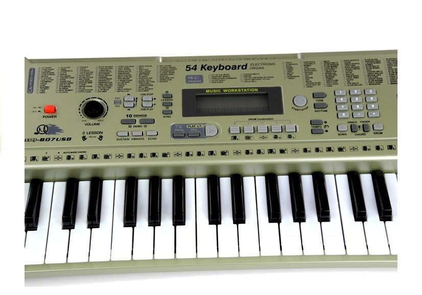 Keyboard MQ807 Organy Pianinko + Mikrofon USB - obrazek 5