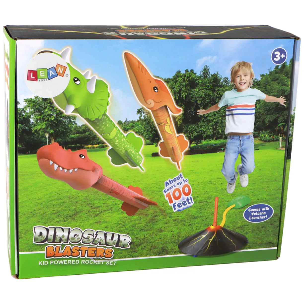 Wyrzutnia Wulkan Rakieta Dinozaury Gra W Domu I Na Podwórku - obrazek 5