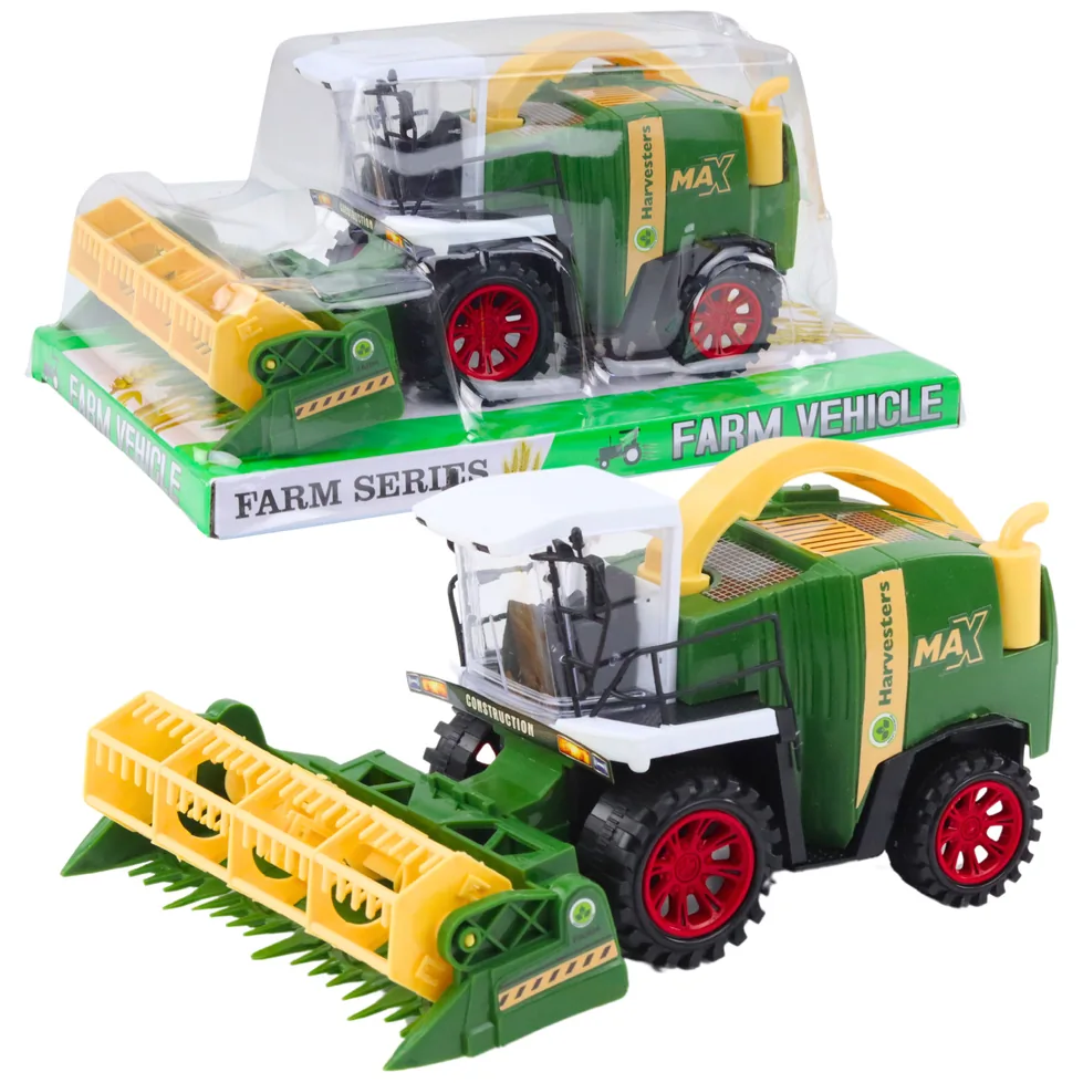 Kombajn Zbożowy Farmerski Rolniczy Heder Napęd Zielony