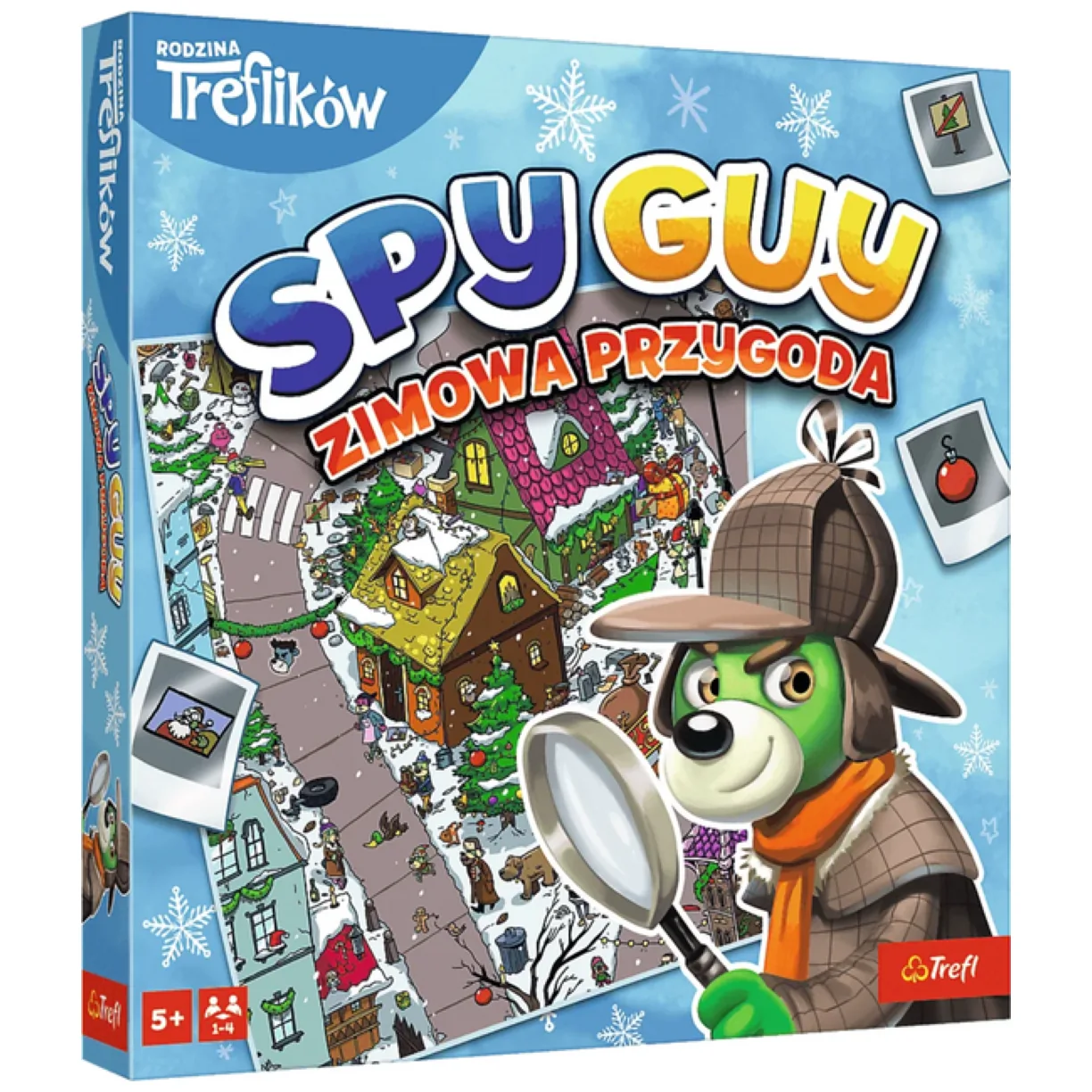 Gra planszowa Spy Guy Zimowa Przygoda Rodzina Treflików Trefl 02516 - obrazek 3