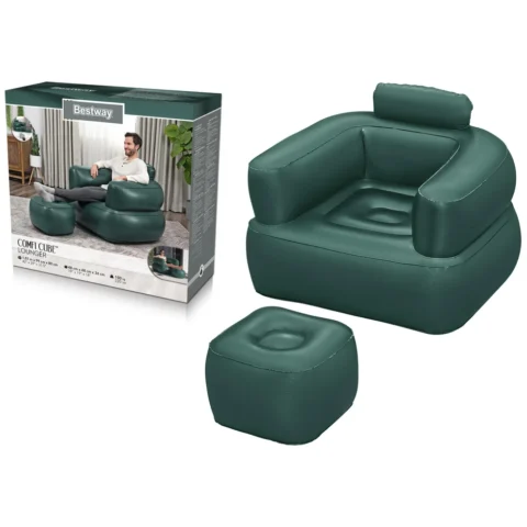 Dmuchany Fotel Ciemny  Bestway 75137