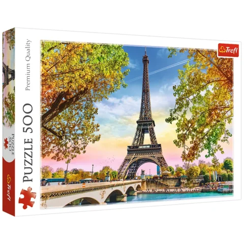 Puzzle - 500 - Romantyczny Paryż - Trefl 37330