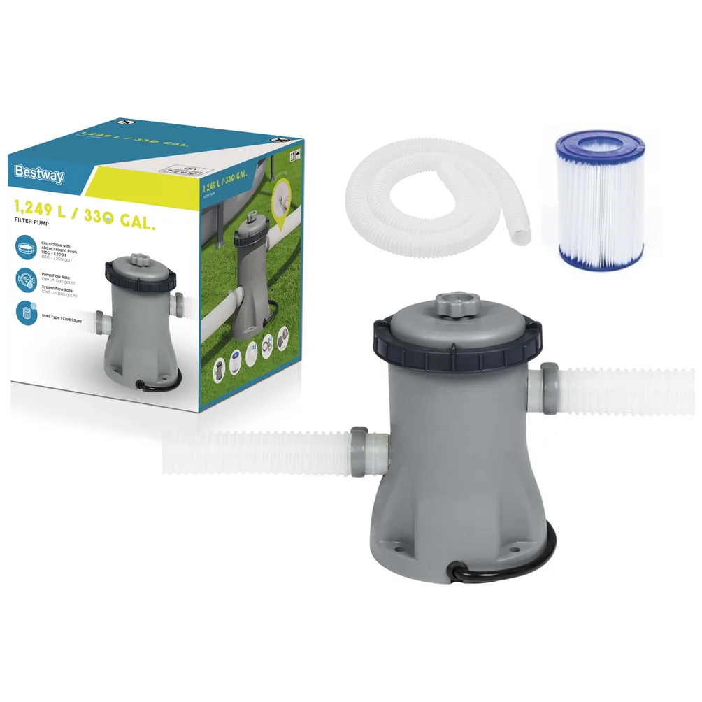Pompa Filtrująca Do basenu 1249L/h Bestway 58381