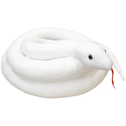 Maskotka Pluszowa Wąż Biały 300 cm
