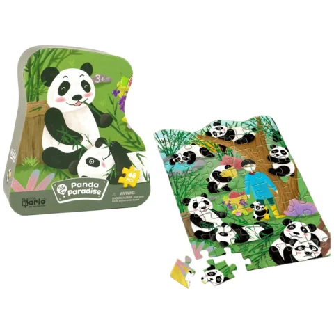 Puzzle Panda Las Bambusowy 48 Elementów