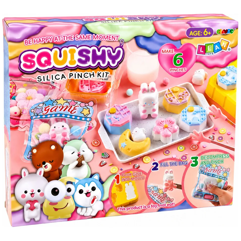 Zestaw Kreatywny Plastyczny Tworzenie Squishy Ozdobne Króliczek Deserki DIY - obrazek 6
