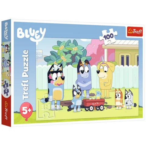 Puzzle - 100 - Wesoły świat Bluey - Trefl 16471