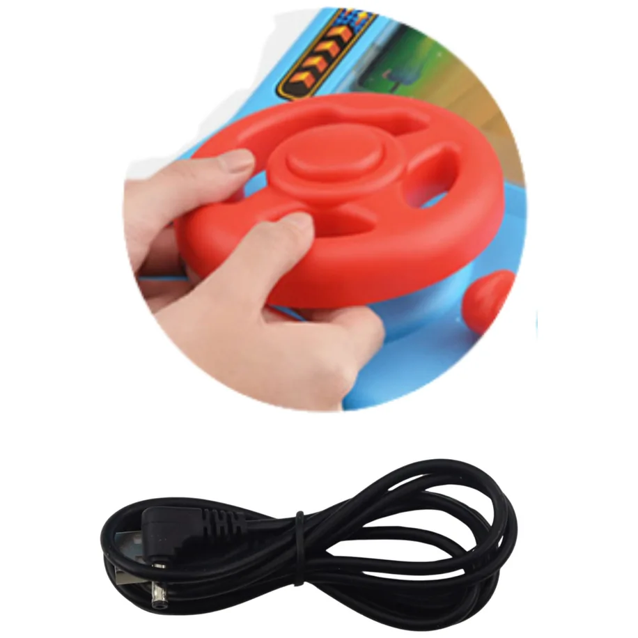 Interaktywny Symulator Jazdy Kierownica Zmiana Prędkości Dźwięki - obrazek 3