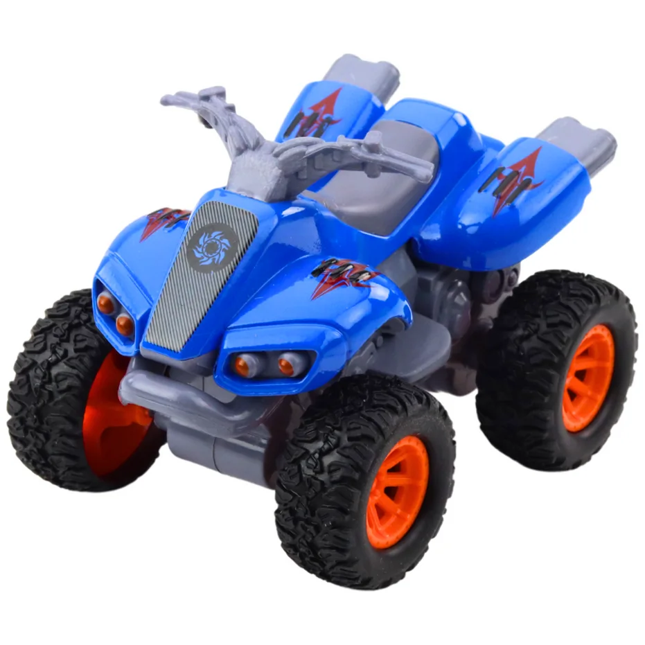 Quad Z Napędem Gumowe Opony Metalowa Karoseria Mix - obrazek 5