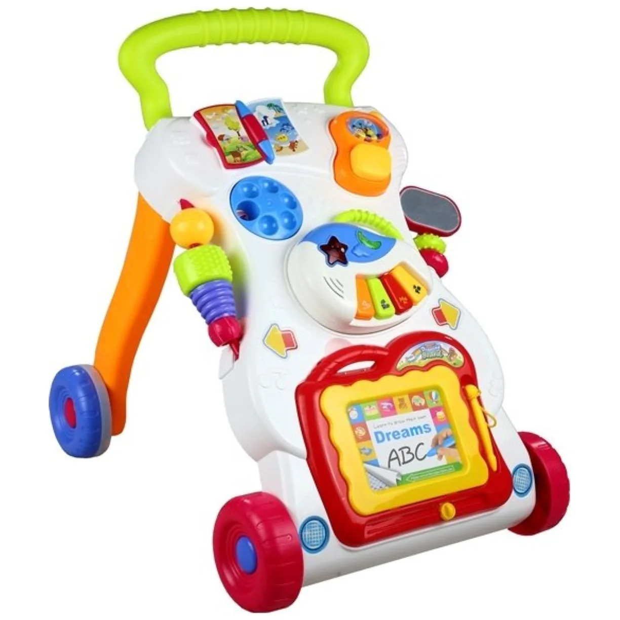 Pchacz Chodzik Telefon Pianinko Znikopis 3 w 1 - obrazek 2