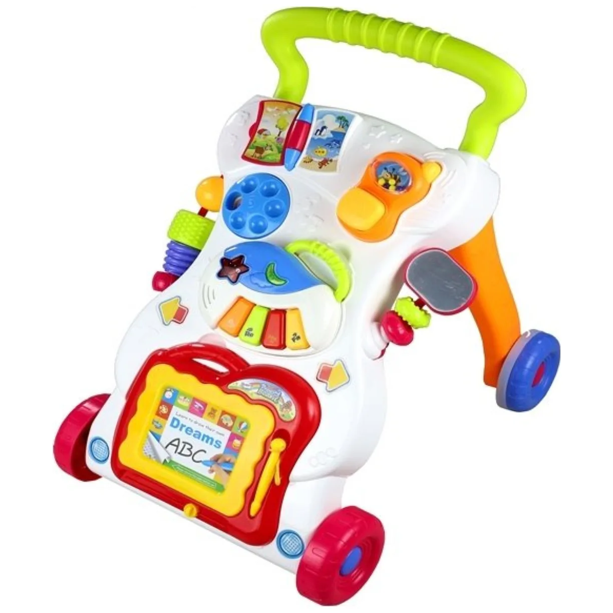Pchacz Chodzik Telefon Pianinko Znikopis 3 w 1 - obrazek 3