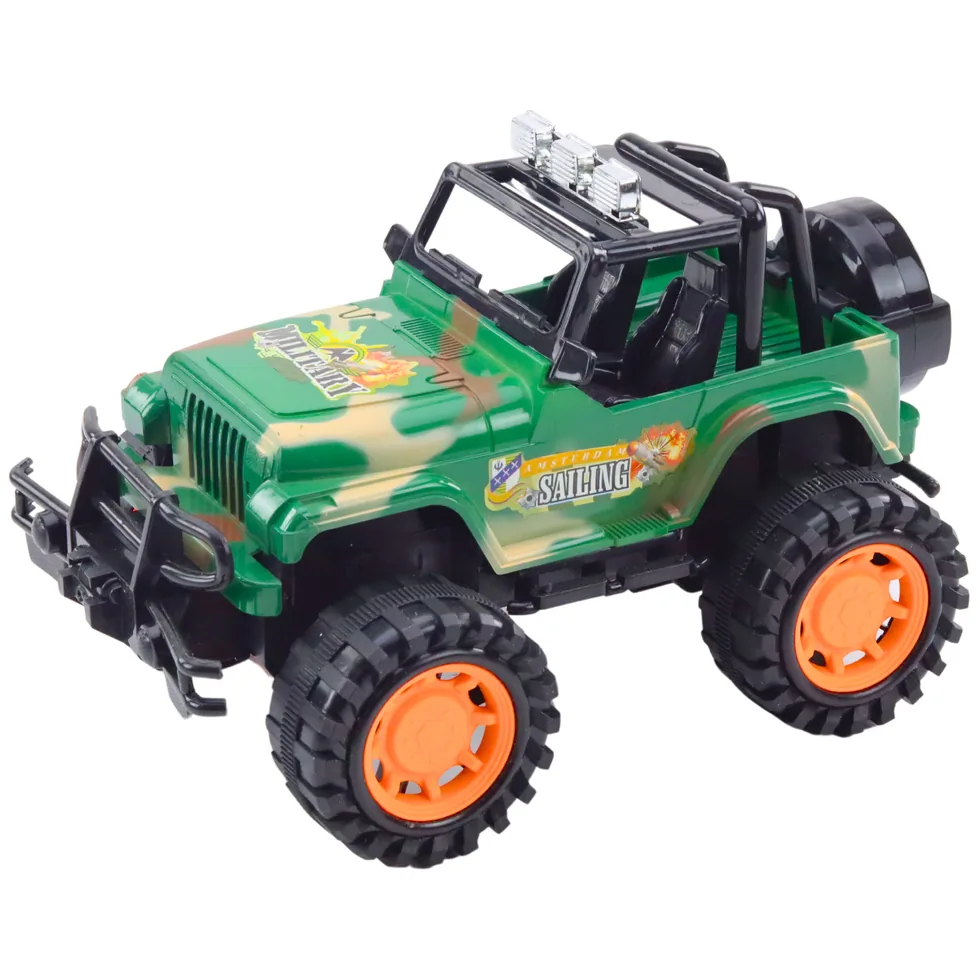 Duży Samochód Terenowy Militarny Off-Road Zielony 25cm - obrazek 2