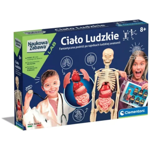 Naukowa Zabawa Ciało Ludzkie Język Polski Clementoni 60249