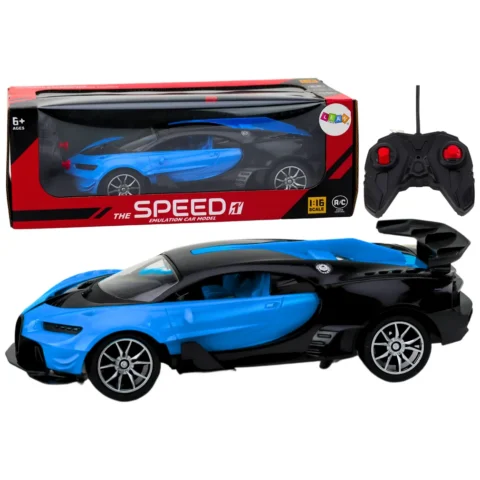 Samochód Sportowy Zdalnie Sterowany Auto RC Niebieski1:16