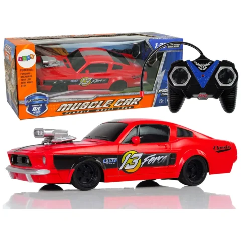 Zdalnie Sterowane Auto Sportowe 1:20 Czerwone Pilot
