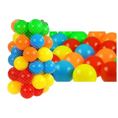 Piłki Do Suchego Basenu W Siatce 50 szt 7cm